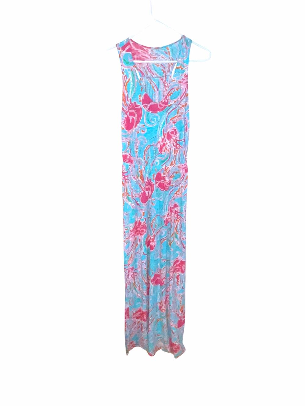 Lilly Pulitzer Cotton Maxi Dress Sz S EUC
